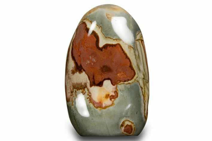 Free-Standing, Polished Polychrome Jasper - Madagascar #323626